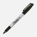 SHARPIE Permanent Marker Fine Tip Black