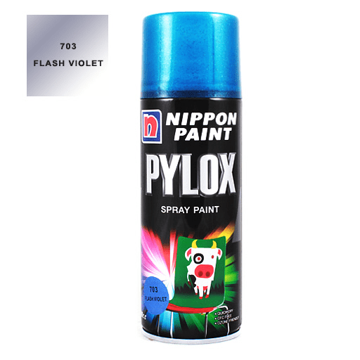 NIPPON Pylox Spray Paint 400ml 703 Flash Violet
