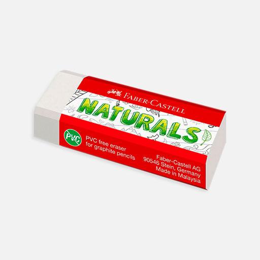 FABER-CASTELL Naturals PVC Free Eraser