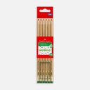 FABER-CASTELL Naturals Graphite Pencil 2B Set x 6