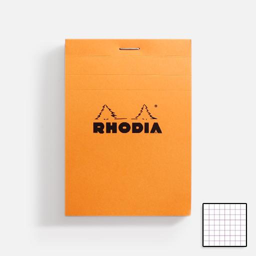 RHODIA Basics Notepad 80gsm Graph 8.5cm x 12cm x 80 Orange