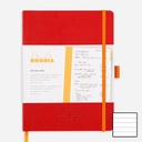 RHODIA Meeting Notebook 90gsm Lined A5+ x 80 Poppy