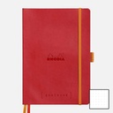 RHODIA Ivory Paper Hardcover Dot Goal Book 90gsm A5 x 120 Poppy
