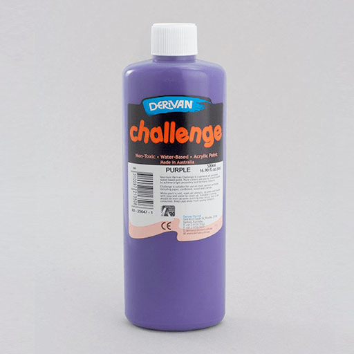 DERIVAN Challenge Acrylic Paint 500ml Purple