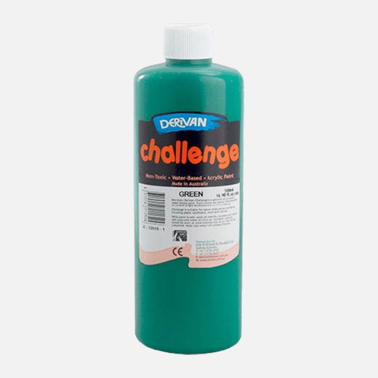 DERIVAN Challenge Acrylic Paint 500ml Green