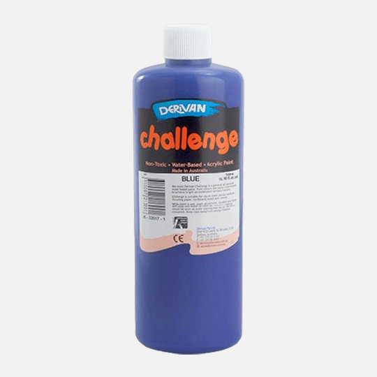 DERIVAN Challenge Acrylic Paint 500ml Blue