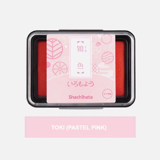 SHACHIHATA Iromoyou Ink Pad Toki (Pastel Pink)
