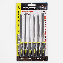 R'DEER Needle File 18cm Set x 6