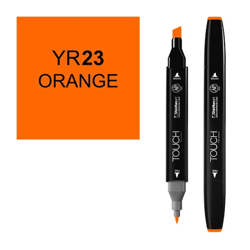 SHINHAN Touch Twin Marker YR23 Orange