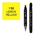SHINHAN Touch Twin Marker Y35 Lemon Yellow