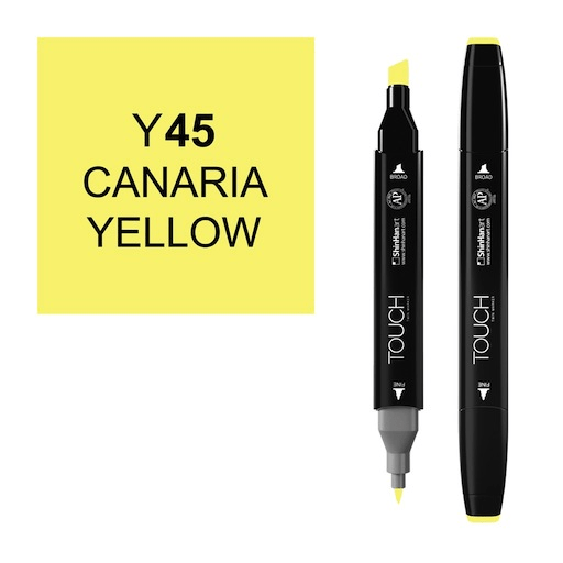 SHINHAN Touch Twin Marker Y45 Canaria Yellow