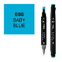 SHINHAN Touch Twin Marker B66 Baby Blue
