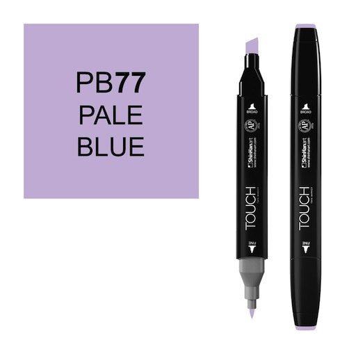 SHINHAN Touch Twin Marker PB77 Pale Blue