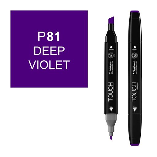 SHINHAN Touch Twin Marker P81 Deep Violet