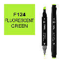 SHINHAN Touch Twin Marker F124 Fluorescent Green