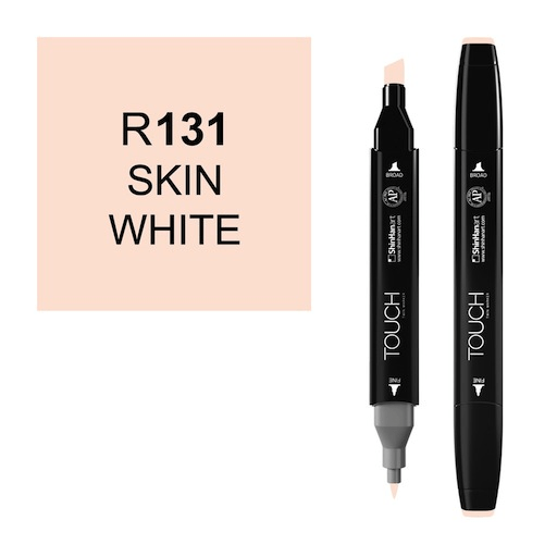 SHINHAN Touch Twin Marker R131 Skin White