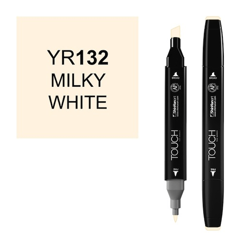 SHINHAN Touch Twin Marker YR132 Milky White