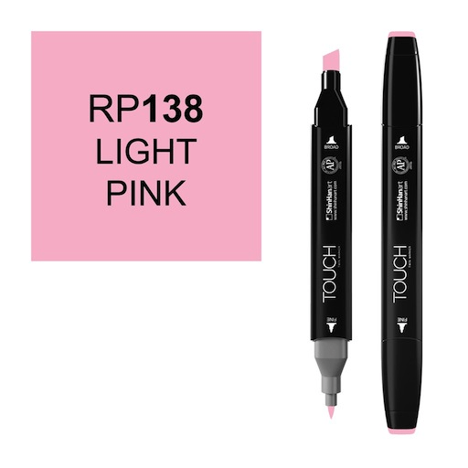 SHINHAN Touch Twin Marker RP138 Light Pink