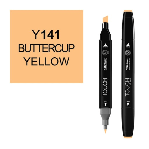 SHINHAN Touch Twin Marker Y141 Buttercup Yellow