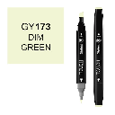 SHINHAN Touch Twin Marker GY173 Dim Green