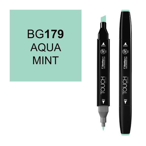 SHINHAN Touch Twin Marker BG179 Aqua Mint