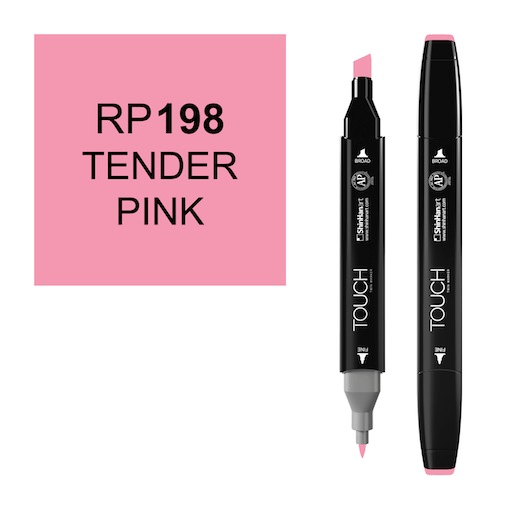 SHINHAN Touch Twin Marker RP198 Tender Pink