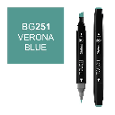 SHINHAN Touch Twin Marker BG251 Verona Blue