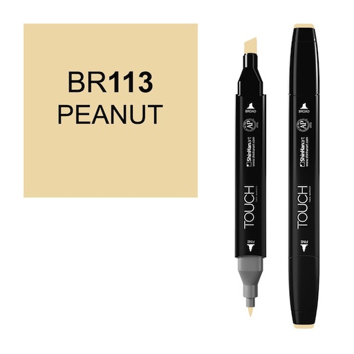 SHINHAN Touch Twin Marker BR113 Peanut