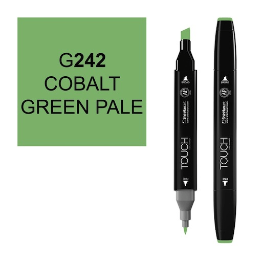 SHINHAN Touch Twin Marker G242 Cobalt Green Pale