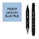 SHINHAN Touch Twin Marker PB272 Greyish Blue Pale