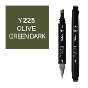 SHINHAN Touch Twin Marker Y225 Olive Green Dark