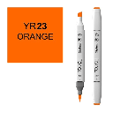 SHINHAN Touch Brush Twin Marker YR23 Orange