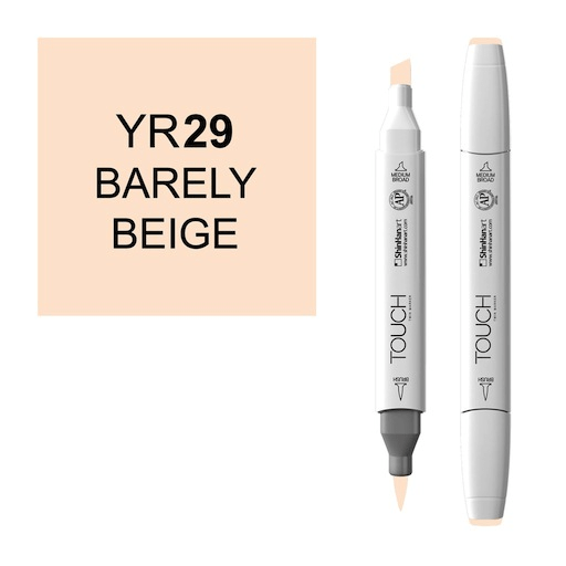 SHINHAN Touch Brush Twin Marker YR29 Barely Beige
