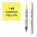 SHINHAN Touch Brush Twin Marker Y45 Canaria Yellow