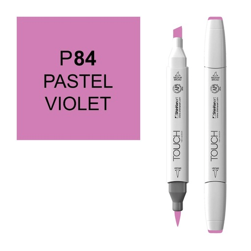 SHINHAN Touch Brush Twin Marker P84 Pastel Violet