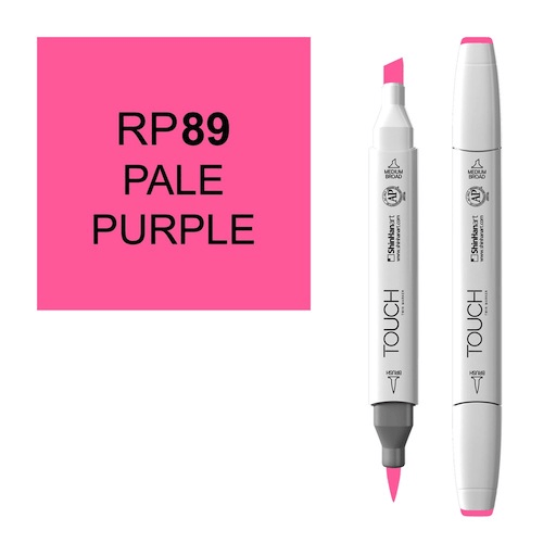 SHINHAN Touch Brush Twin Marker RP89 Pale Purple