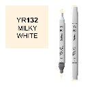 SHINHAN Touch Brush Twin Marker YR132 Milky White