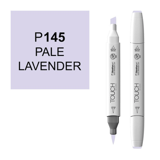 SHINHAN Touch Brush Twin Marker P145 Pale Lavender