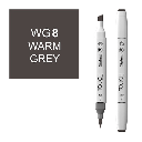 SHINHAN Touch Brush Twin Marker WG8 Warm Grey 8