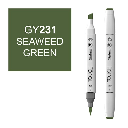 SHINHAN Touch Brush Twin Marker GY231 Seaweed Green