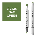 SHINHAN Touch Brush Twin Marker GY235 Sap Green
