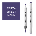 SHINHAN Touch Brush Twin Marker PB274 Violet Dark