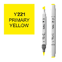 SHINHAN Touch Brush Twin Marker Y221 Primary Yellow
