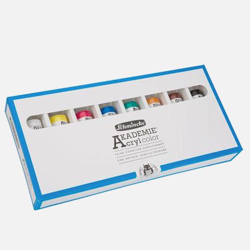 SCHMINCKE Akademie Acrylic 60ml Set x 8