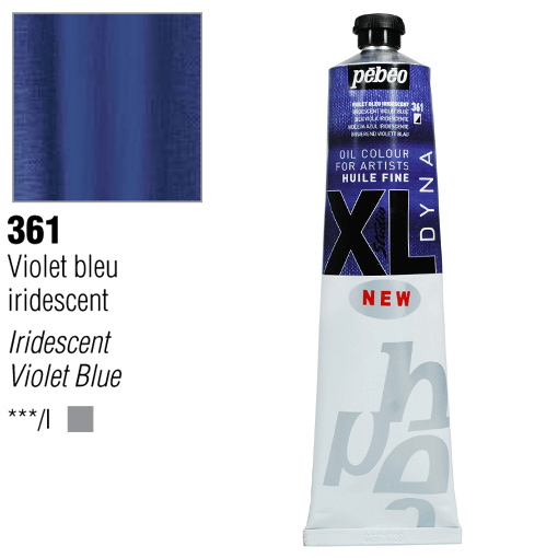 PEBEO XL Studio Oil Color 180ml 361 Iridescent Violet Blue
