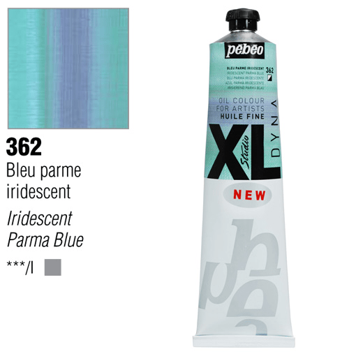 PEBEO XL Studio Oil Color 180ml 362 Iridescent Parma Blue
