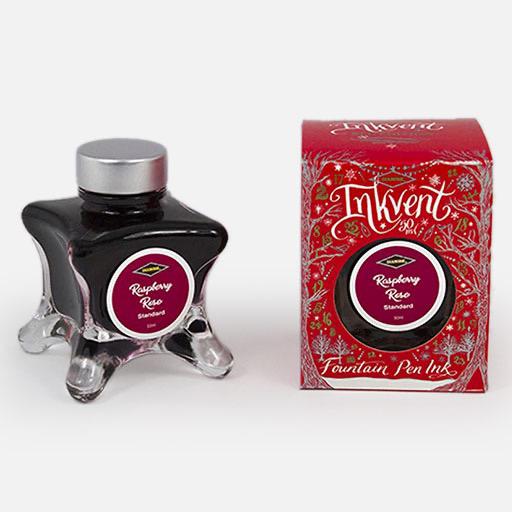 DIAMINE Inkvent Red Standard Fountain Pen Ink 50ml Raspberry Rose