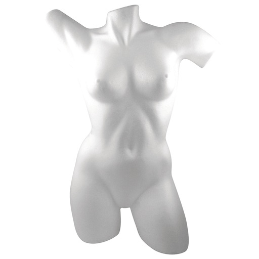 RAYHER Styrofoam Torso Woman