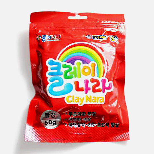 JONGIE Nara Air Dry Clay 50g Red