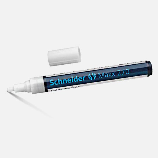 SCHNEIDER Maxx 270 Paint Marker 2mm White